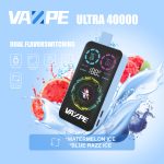 VAZPE Ultra 40K Watermelon Ice and Blue Razz Ice